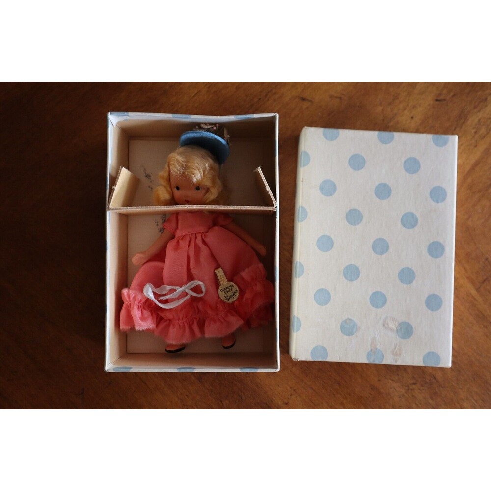 Nancy Ann Storybook Doll #127 Merry Little Maid Org Box Paper UNATTACHED Tag - Picture 11 of 12